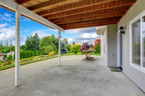Backyard Patio Installation in Vista