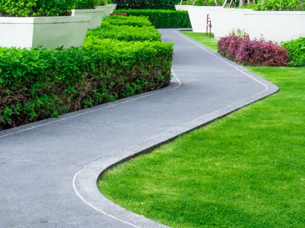 Walkway Curb Installation in Vista