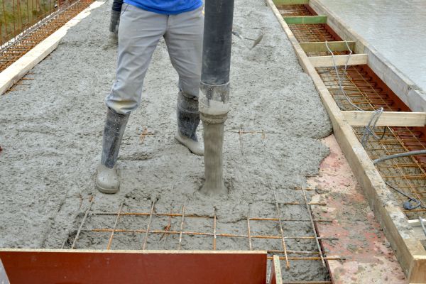 Concrete Base Construction in Vista