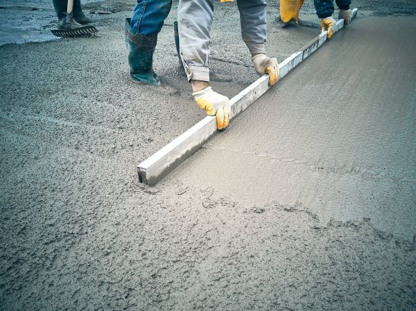 Cement Slab Installation in Vista