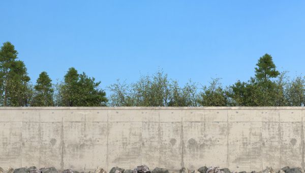 Privacy Wall Construction in Vista