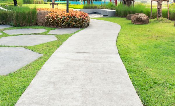 Sidewalk Addition in Vista