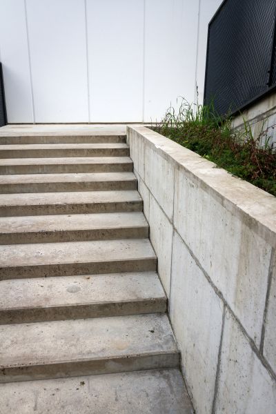 Cement Stair Installation in Vista