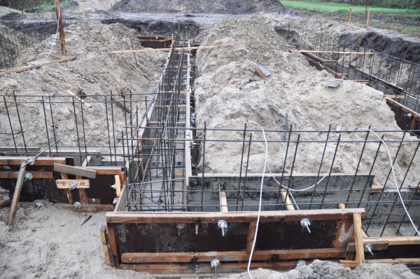 House Footing Construction in Vista