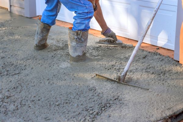 Driveway Slab Construction in Vista