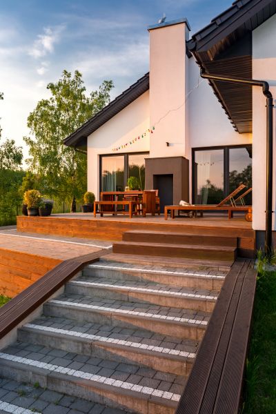 Patio Steps Replacement in Vista