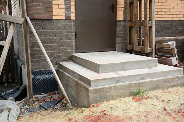 Cement Steps Construction in Vista