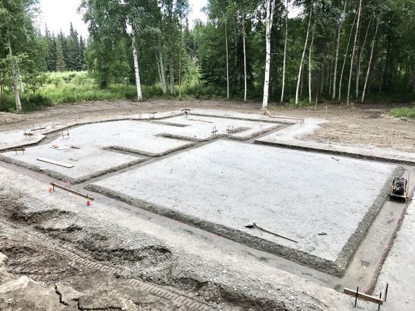Foundation Footer Installation in Vista