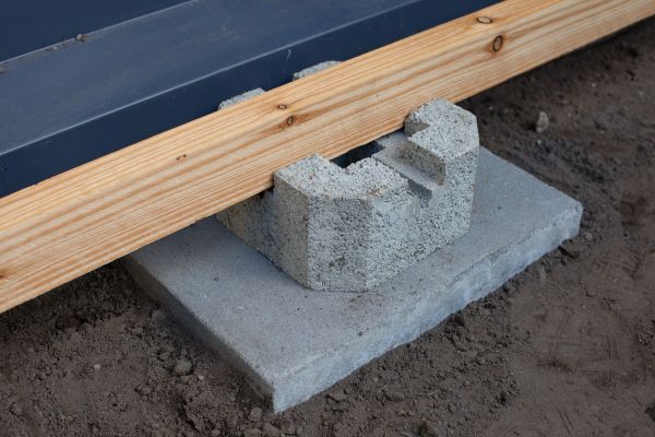Deck Footing Construction in Vista