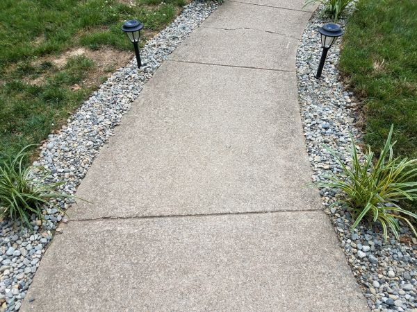 Cement Path Construction in Vista