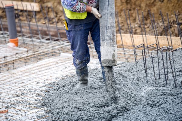 Cabin Foundation Pouring in Vista