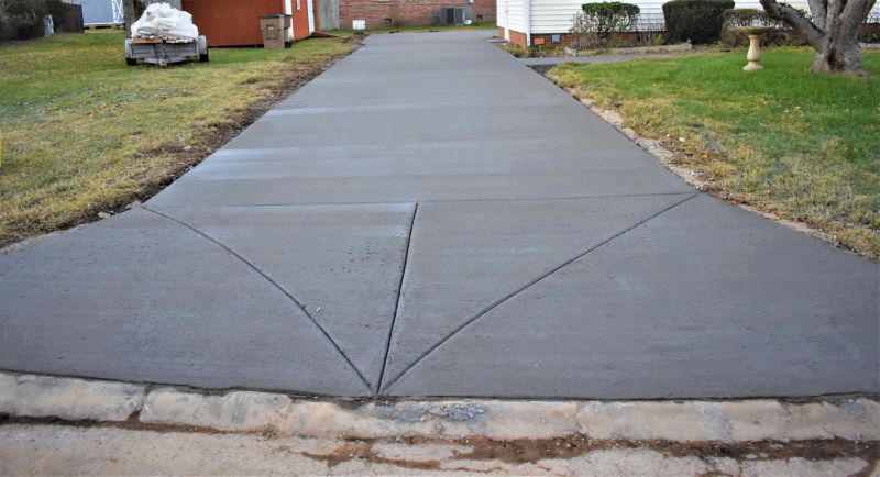 Driveway Slab Laying